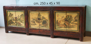 CREDENZE, MADIE - GRANDE CREDENZA CINESE DEL GANZU  - CM-10080