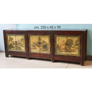 CREDENZE, MADIE - GRANDE CREDENZA CINESE DEL GANZU  - CM-10080
