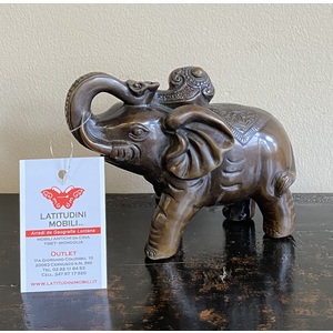 OGGETTI, COMPLEMENTI - ELEFANTE IN OTTONE - OC-10095