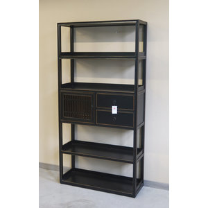ARMADI - LIBRERIA CINESE LACCA NERA - AA-10240