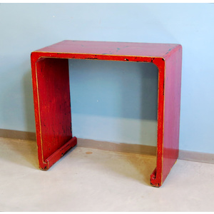 TAVOLI, CONSOLLES, SCRITTOI - TAVOLO CONSOLLE LACCA ROSSA - TC-10245