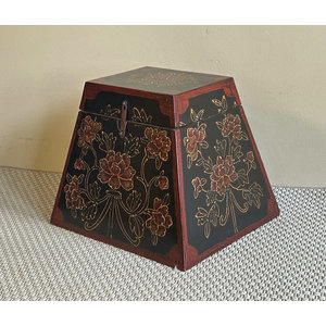 SCATOLE, COFANETTI E BAULETTI - BAULETTO DECORATO TIBETANO - SC-10302