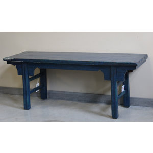SEDIE, PANCHE - PANCA LACCA BLU - SP-10359