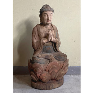 STATUE - STATUA LIGNEA GUANYIN - SS-10540