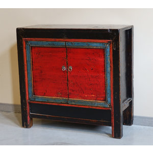 CREDENZINE, STIPI - MADIETTA MONGOLIA 2A LACCA ROSSA - CS-10647