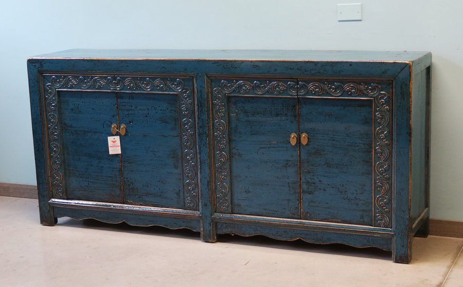 CREDENZE, MADIE - MADIA MONGOLIA LACCA BLU - CM-10663
