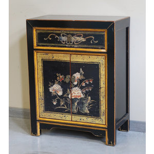 CREDENZINE, STIPI - CREDENZINO MONGOLIA DECORATO - CS-10750