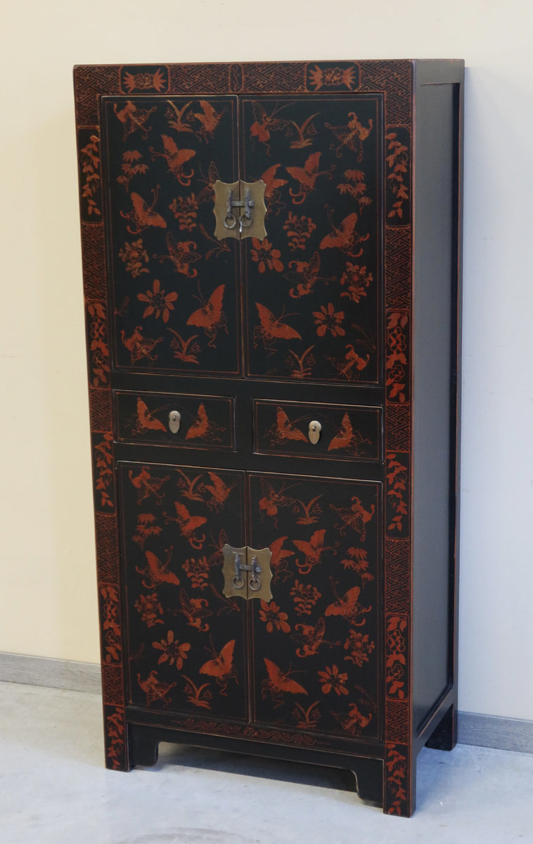 ARMADI - ARMADIETTO SHANXI DECORATO TAGLIA MEDIA - AA-10779
