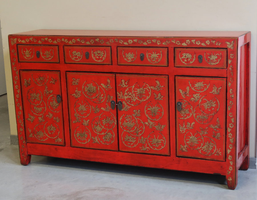 CREDENZE, MADIE - BUFFET CINESE DECORATO  - CM-10831