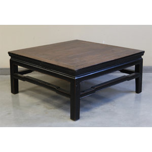 TAVOLI, TAVOLINI BASSI - TAVOLINO QUADRO OLMO CINESE - TT-10963