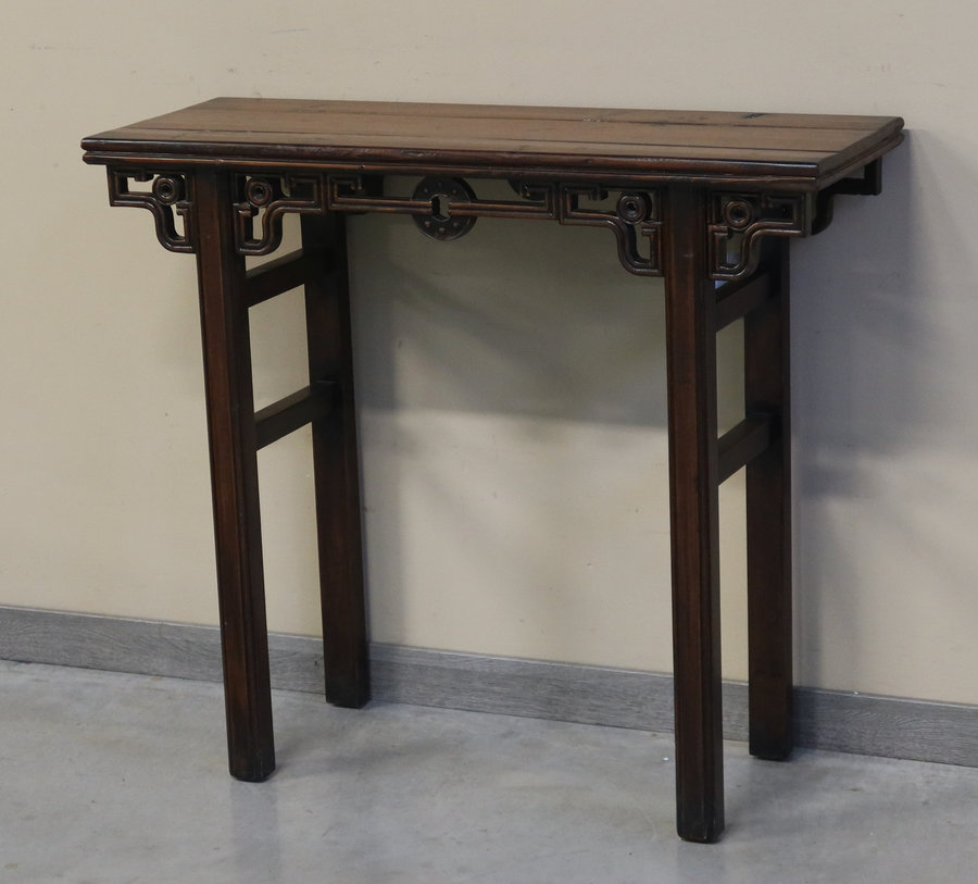 TAVOLI, CONSOLLES, SCRITTOI - CONSOLLE OLMO CINESE - TC-10999