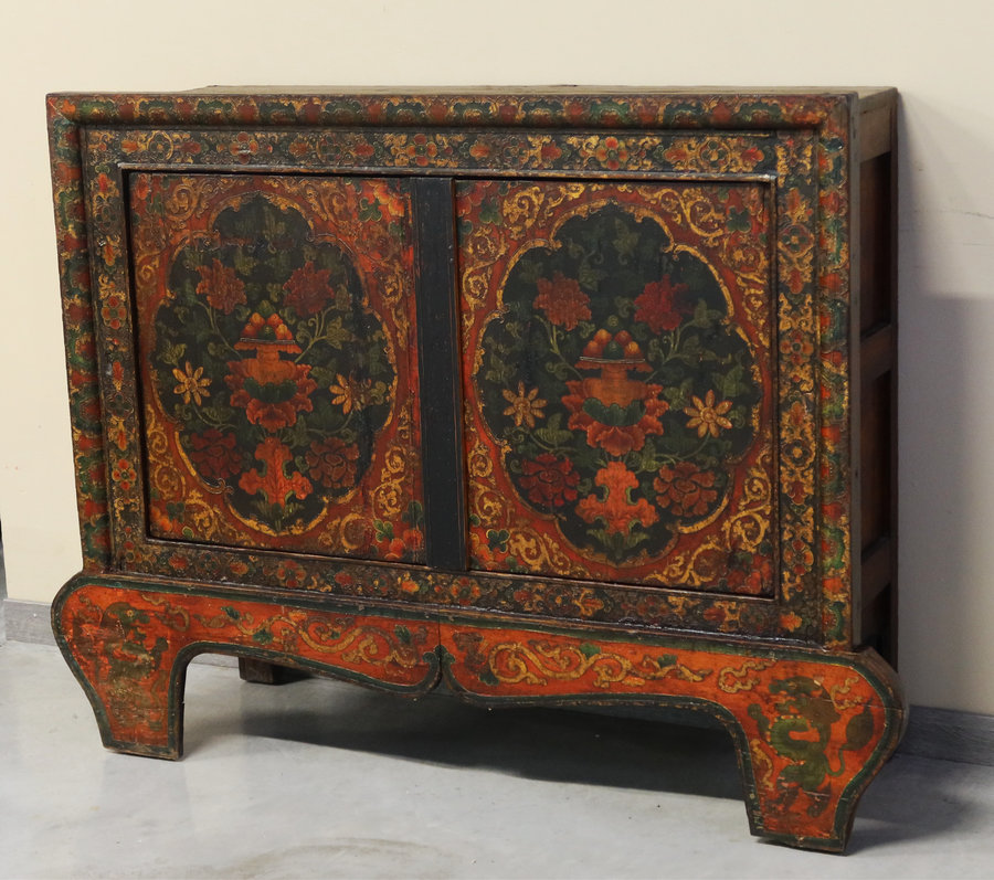 CREDENZE, MADIE - CREDENZA TIBET 2 ANTONE DECORATE - CM-11023