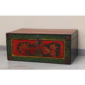 BAULI - BAULE DELLA MONGOLIA DECORO FLOREALE - BB-11072