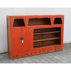 CREDENZE, MADIE - LUNGA CREDENZA ALTA CON VANO GIORNO - CM-11114