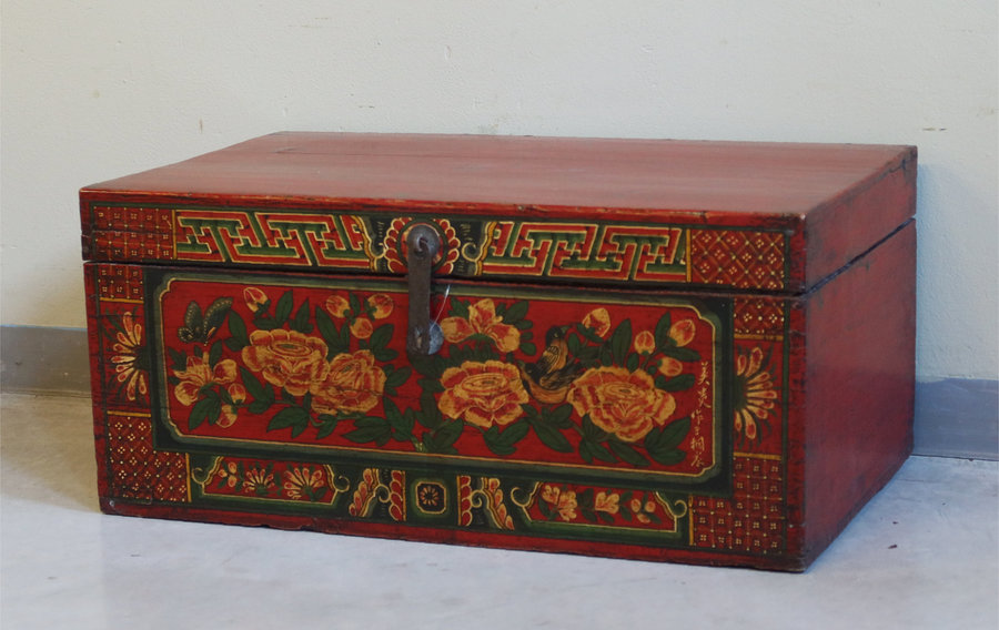 BAULI - BAULE DELLA MONGOLIA DECORATO - BB-11117