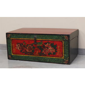 BAULI - BAULE DELLA MONGOLIA DECORO FLOREALE - BB-11118