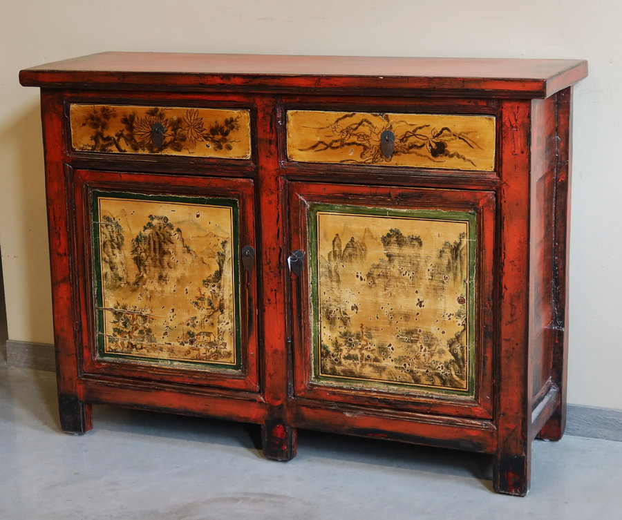 CREDENZE, MADIE - CREDENZA GANZU 2C2P TOP AGGETTANTE - CM-11192