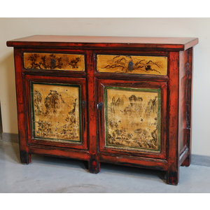CREDENZE, MADIE - CREDENZA GANZU 2C2P TOP AGGETTANTE - CM-11192