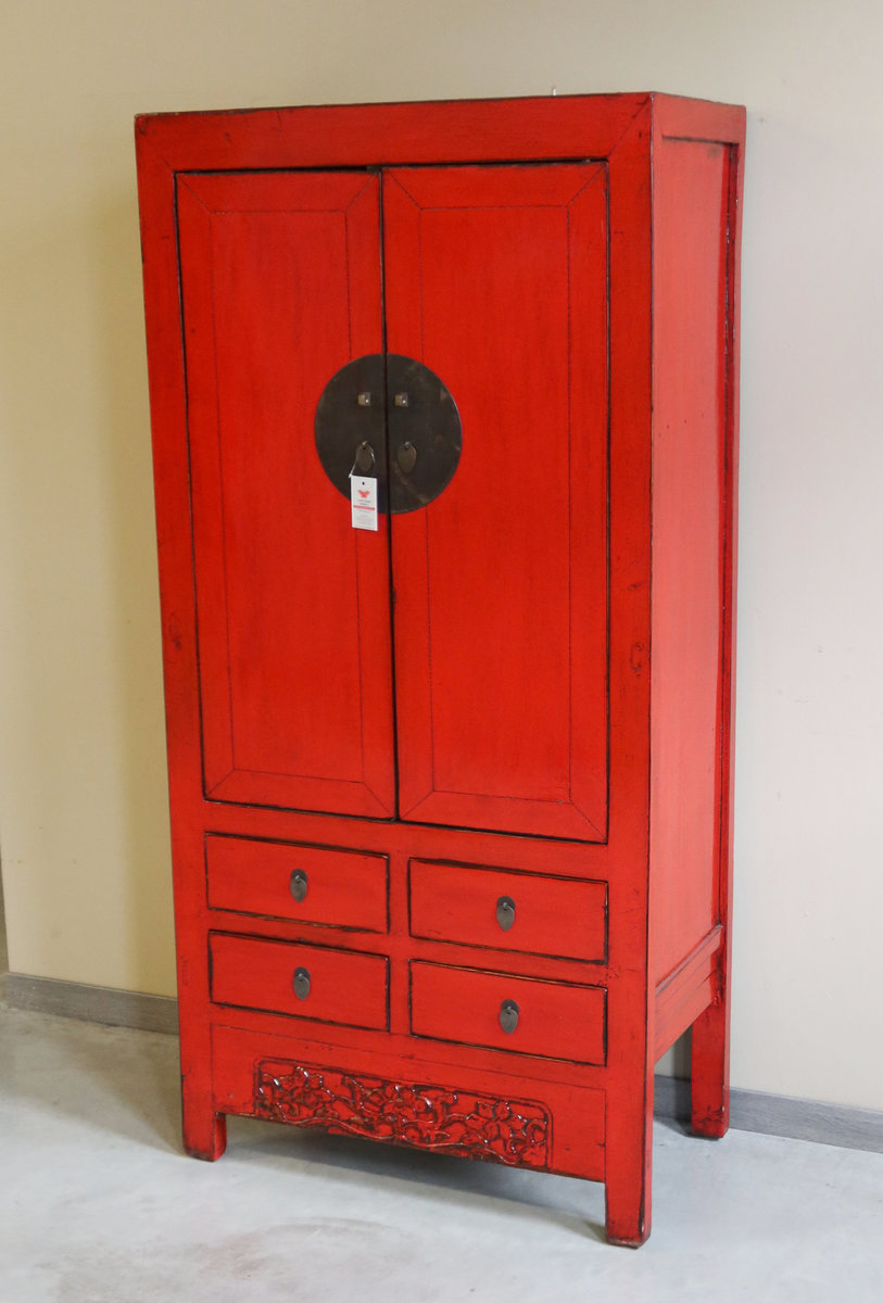 ARMADI - ARMADIO SHANDONG LACCA ROSSA - AA-11226