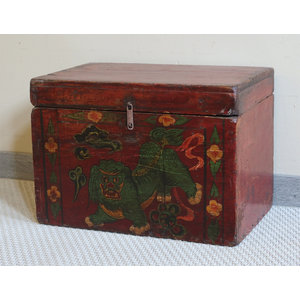 BAULI - BAULETTO MONGOLIA RAFFIGURAZIONE LEONCANE - BB-11252