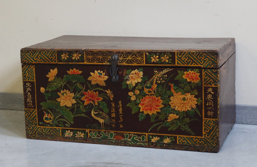 BAULI - BAULE MONGOLIA DECORATO - BB-11267