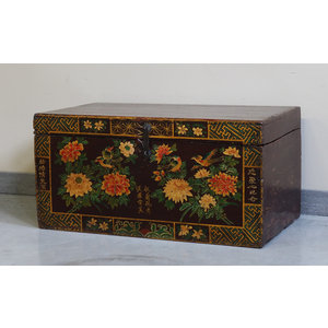 BAULI - BAULE MONGOLO DECORATO  - BB-11268
