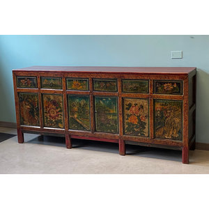 CREDENZE, MADIE - GRANDE CREDENZA MONGOLIA DEC. 6A6C DEC VIVO - CM-11271