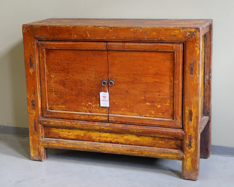 CREDENZE, MADIE - MADIA GANZU 2 ANTE CON CORNICE A SBALZO - CM-11274