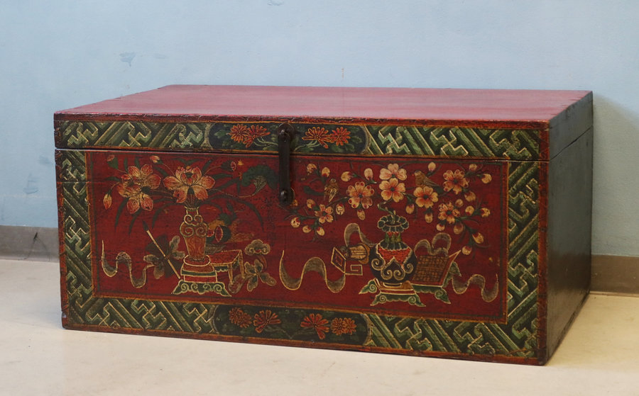 BAULI - BAULE MONGOLIA DECORATO - BB-11300