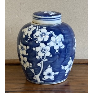 VASI - VASO CINESE STONDATO IN CERAMICA DECORATA - VV-11301