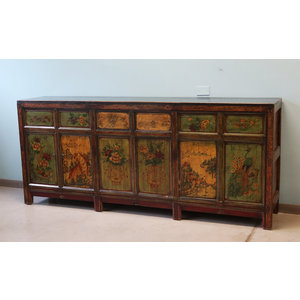 CREDENZE, MADIE - GRANDE CREDENZA MONGOLIA DEC. 6A6C - CM-11313