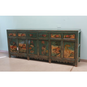 CREDENZE, MADIE - GRANDE CREDENZA MONGOLIA DEC. 6A6C - CM-11313