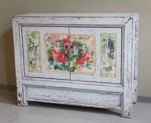 CREDENZE, MADIE - MADIA MONGOLIA "SHABBY" BIANCA DEC FIORI - CM-11339