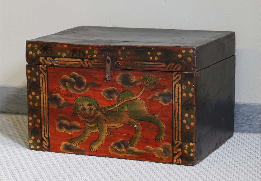 BAULI - BAULETTO MONGOLO DECORATO - BB-11341
