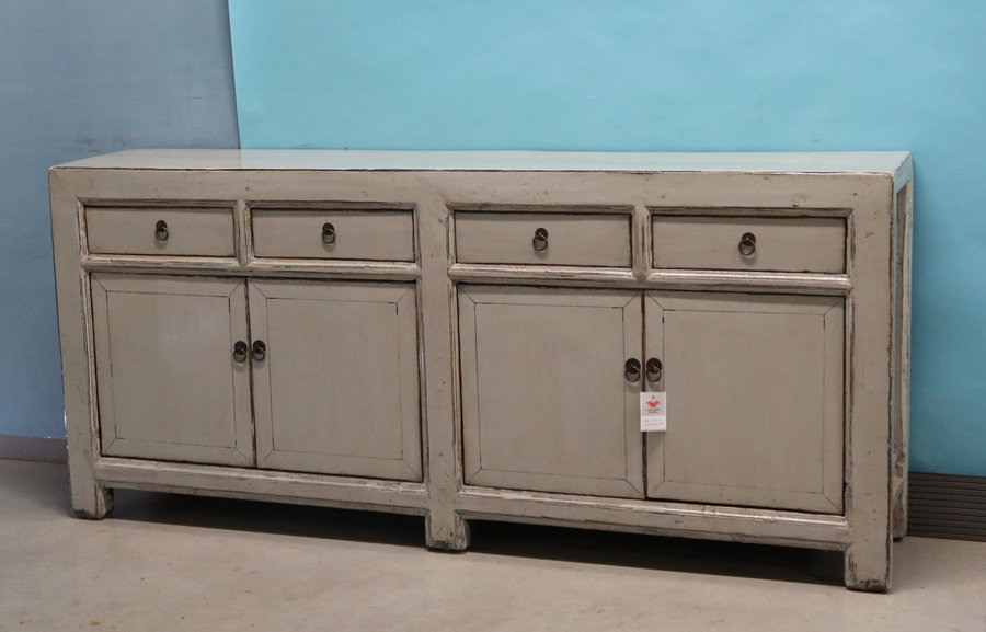 CREDENZE, MADIE - BUFFET LACCA GRIGIA 4C4A - CM-11342