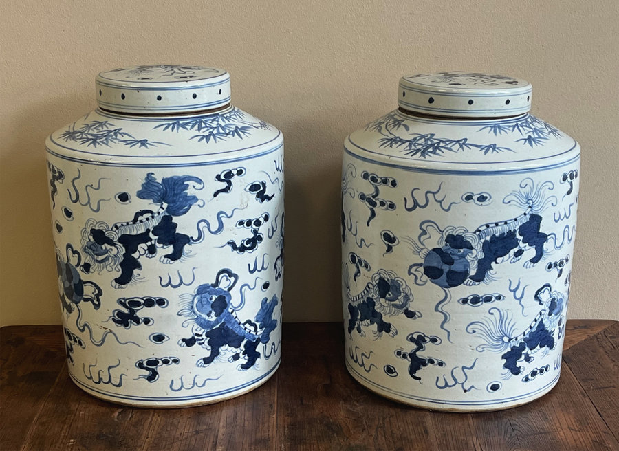 VASI - VASO CILINDRICO CERAMICA DECORATA - VV-11343