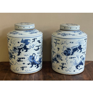 VASI - VASO CILINDRICO CERAMICA DECORATA - VV-11343