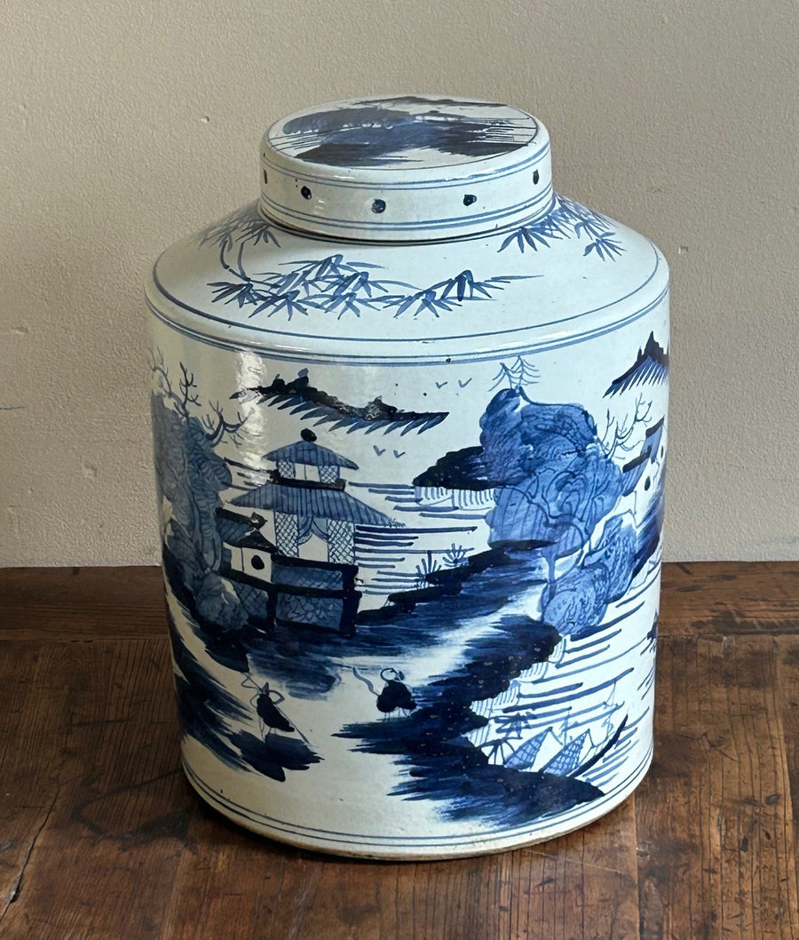 VASI - VASO CILINDRICO CERAMICA DECORATA - VV-11344