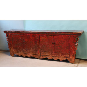 CREDENZE, MADIE - GRANDE CREDENZA ALTARE CINESE DEL GANZU  - CM-11412