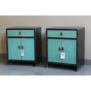CREDENZINE, STIPI - COMODINO CINESE LACCATO - CS-11483