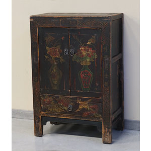 CREDENZINE, STIPI - CREDENZINO MONGOLIA DECORATO 2C2A - CS-11501