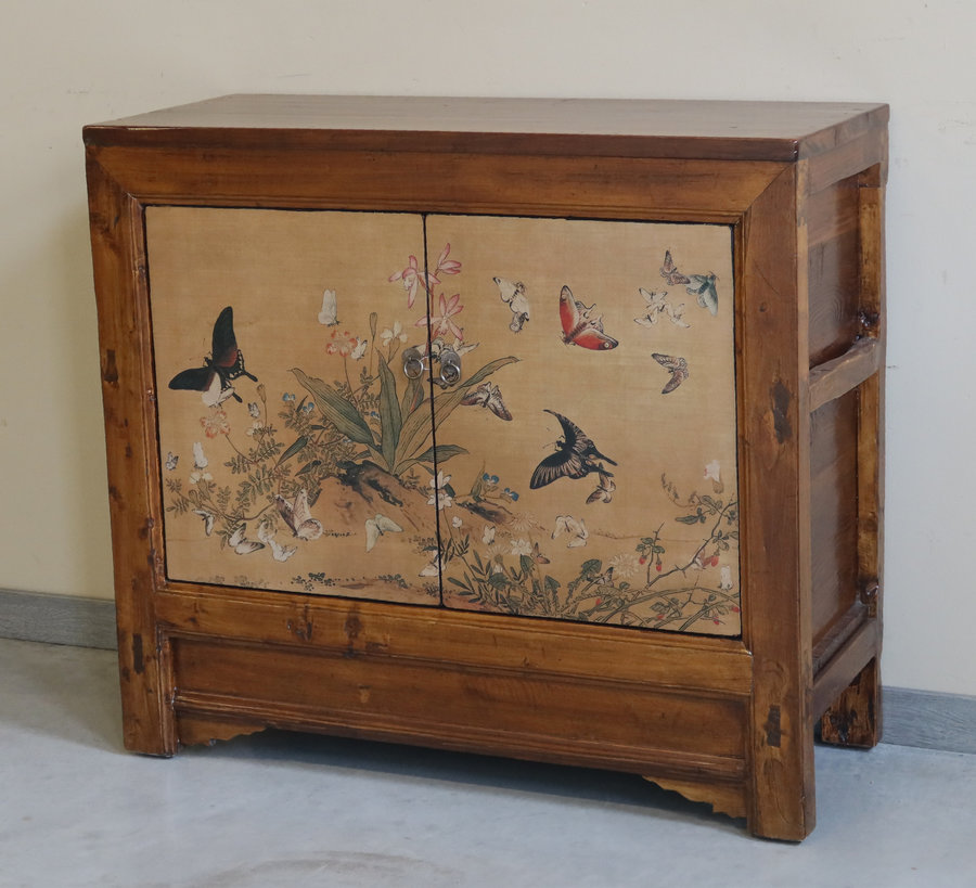 CREDENZE, MADIE - MADIA MONGOLIA DECORO SU TELA - CM-11561