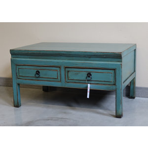 TAVOLI, TAVOLINI BASSI - TAVOLINO LACCATO 2 CASSETTI - TT-11629