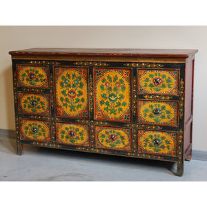 CREDENZE, MADIE - CREDENZA CASSETTIERA TIBET - CM-11635