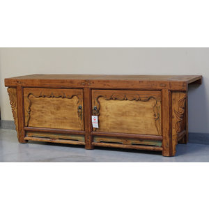 CASSAPANCHE - CASSAPANCA OLMO AD ALTARE ANTE CON FRAME - CP-11649