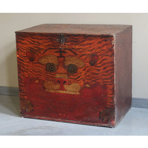BAULI - BAULE DEL QINGHAI CON DECORO TIGRE - BB-11661