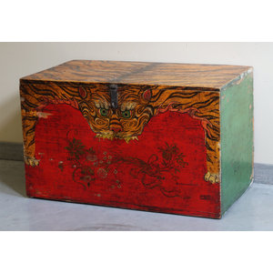 BAULI - BAULE DEL QINGHAI CON DECORO TIGRE - BB-11661