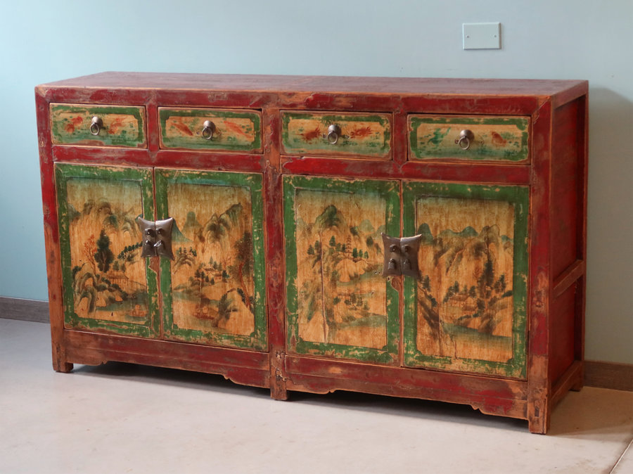 CREDENZE, MADIE - BUFFET GANZU DECORATO - CM-11696