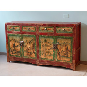 CREDENZE, MADIE - BUFFET GANZU DECORATO - CM-11696