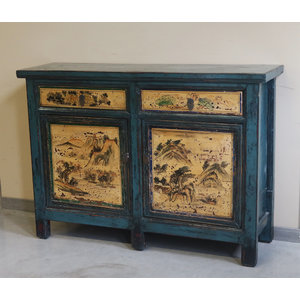 CREDENZE, MADIE - CREDENZA GANZU 2C2P TOP AGGETTANTE - CM-11764